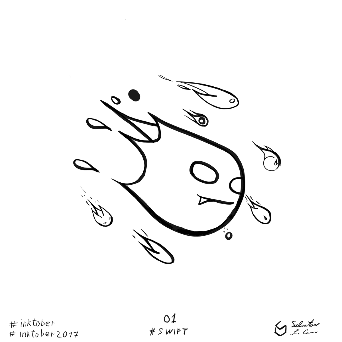 Inktober 2017 01 Swift