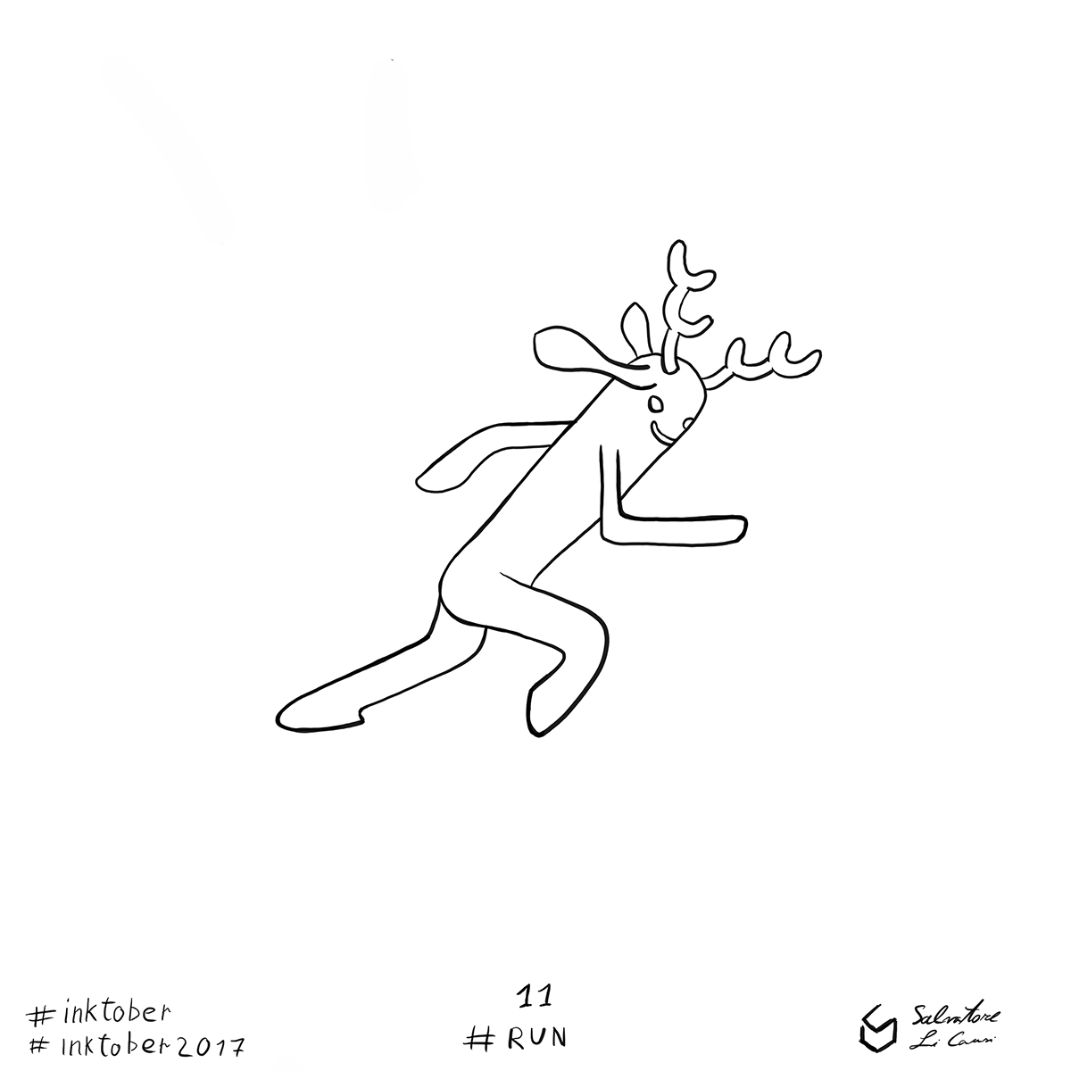 Inktober 2017 11 Run