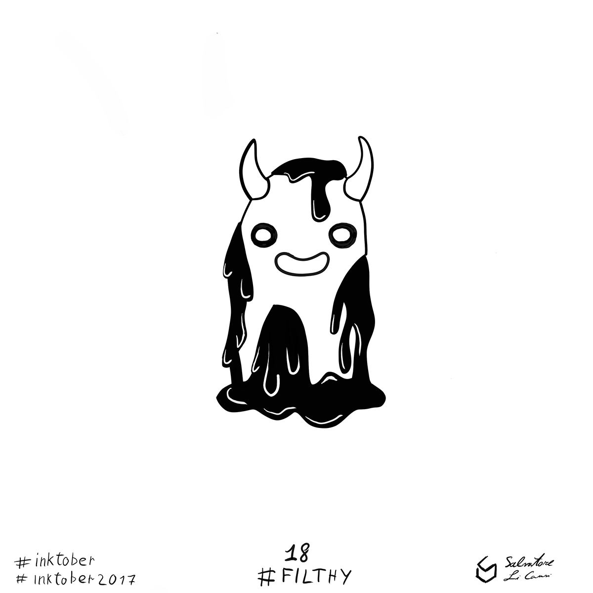 Inktober 2017 18 Filthy