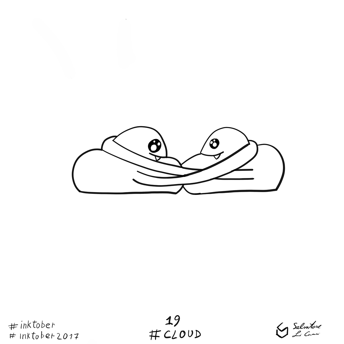 Inktober 2017 19 Cloud