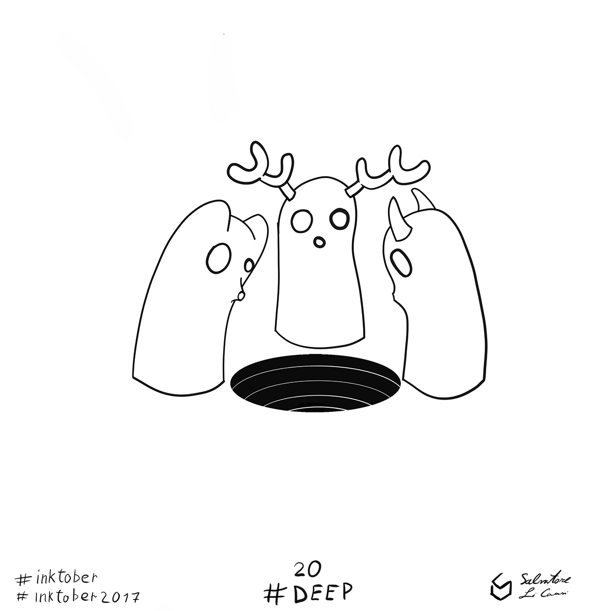 Inktober 2017 20 Deep