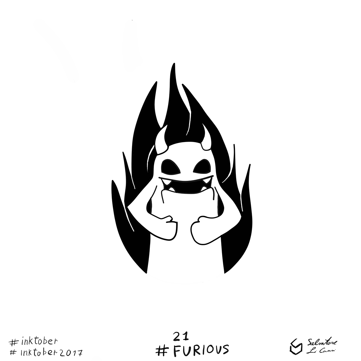 Inktober 2017 21 Furious