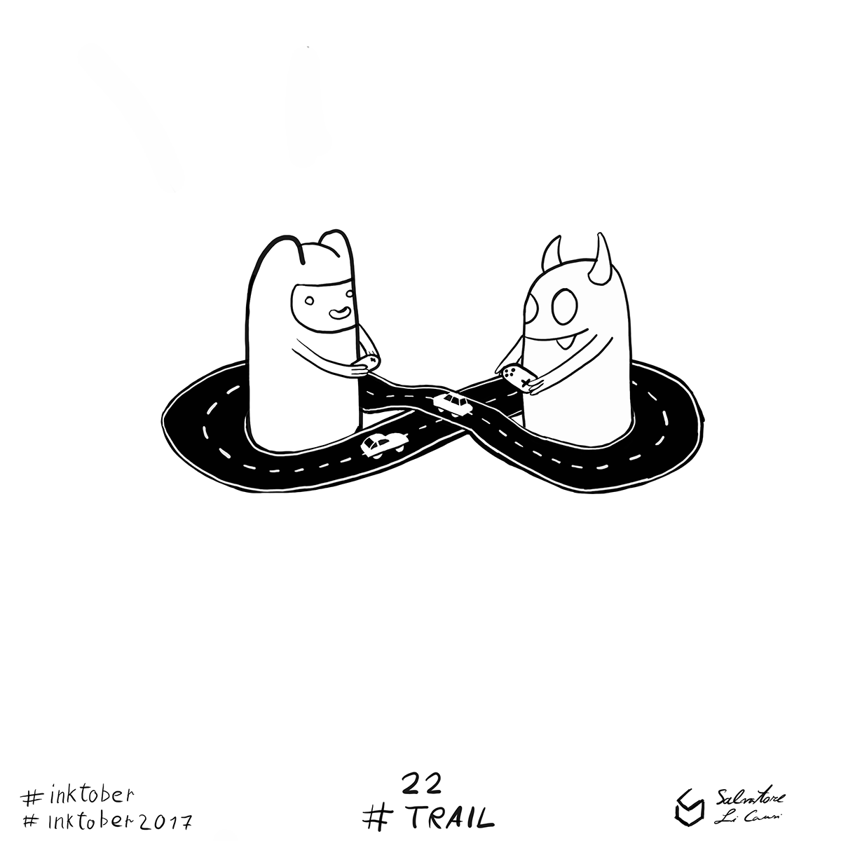 Inktober 2017 22 Trail