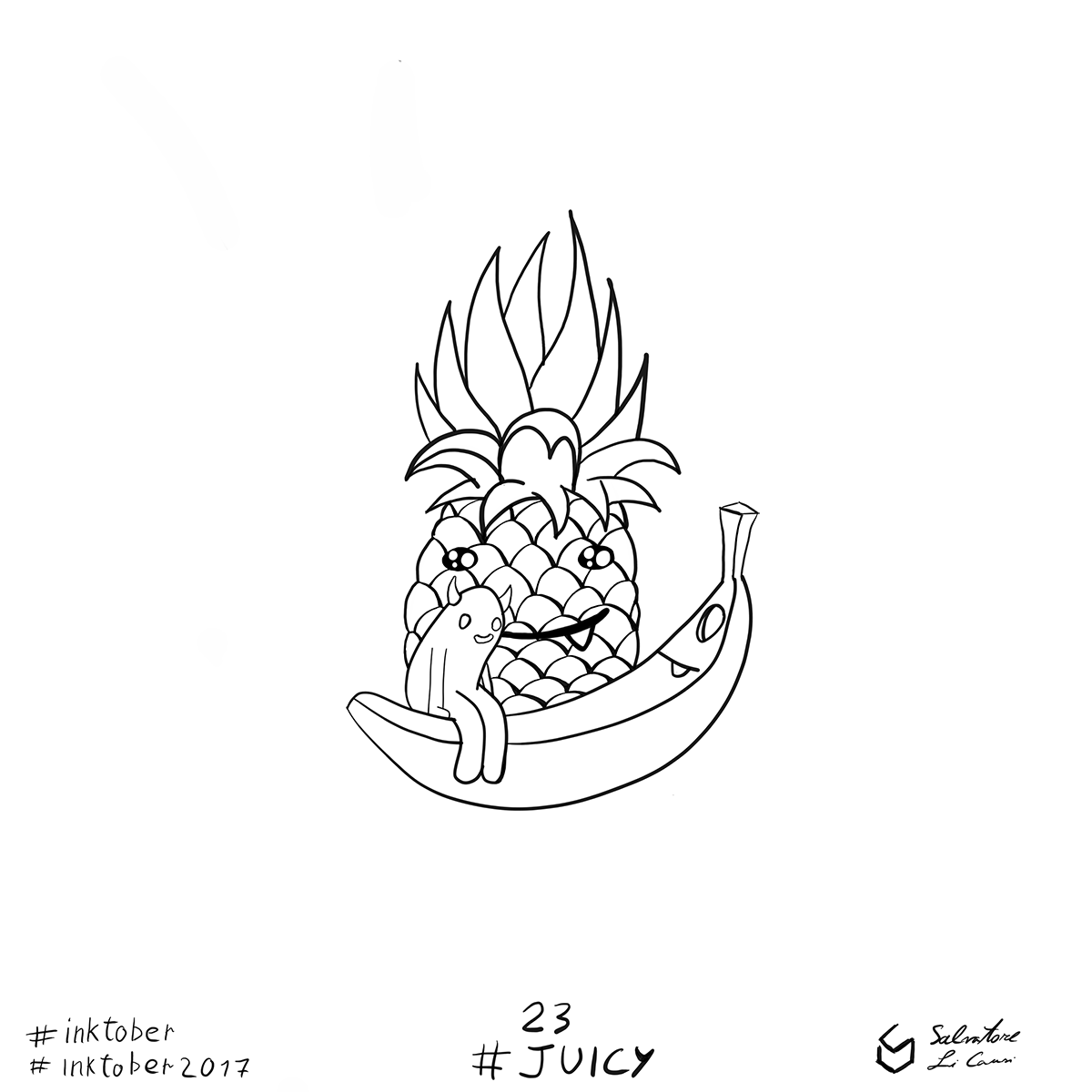 Inktober 2017 23 Juicy