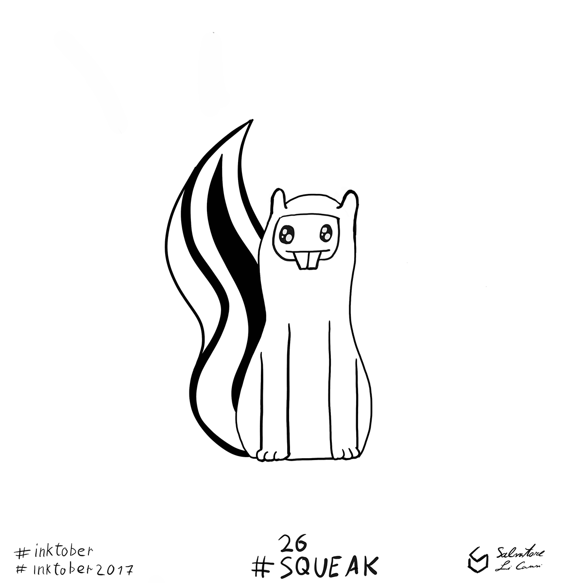 Inktober 2017 26 Squeack